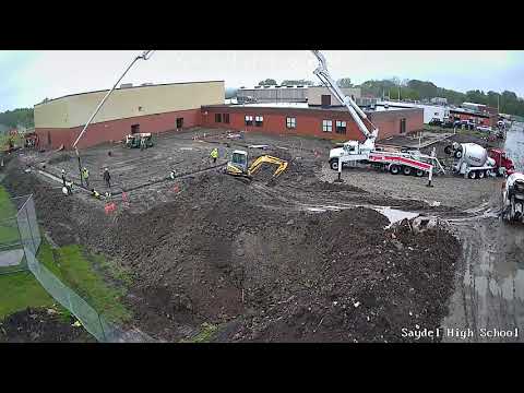 High School  Construction Timelapse 0414 to 0421