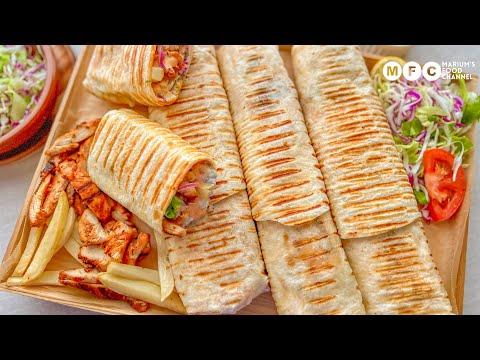 Turkish Chicken Doner kabab | Shawarma 