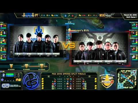 PGS 2016 Spring Split- Finals - IPT vs MSKI Bo5: Game 1