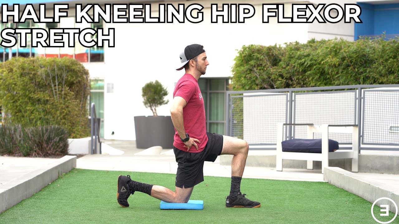 Half Kneeling Hip Flexor Stretch - YouTube