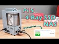 I Built A 4-Bay NAS Using A Raspberry Pi 5