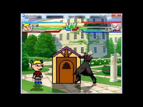 Mugen All Stars Legends Episode 61 Villager (me) VS Adler