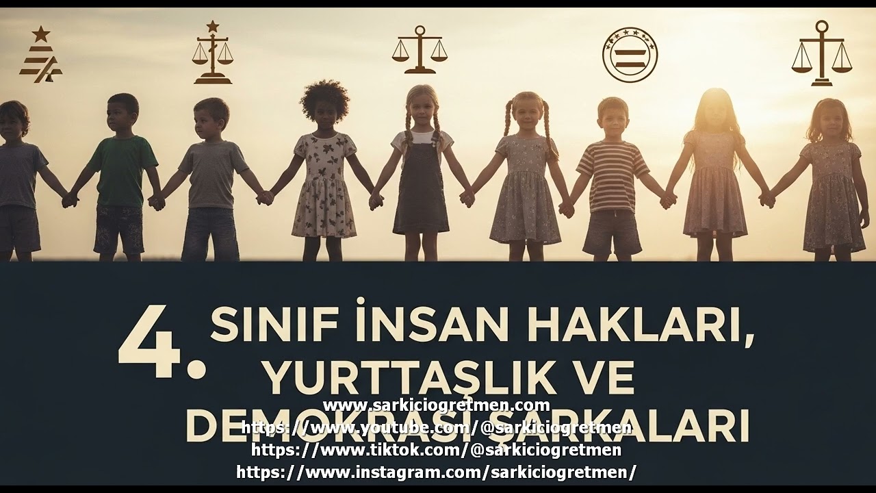 4  Sınıf İnsan Hakları, Yurttaşlık ve Demokrasi   Vergi vermek, askere gitmek, oy kullanm