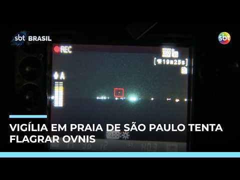 ‘OVNIs, Mistérios no Céu’: Vigília tenta registrar objetos voadores em Guarujá  (SP) | #SBTBrasil