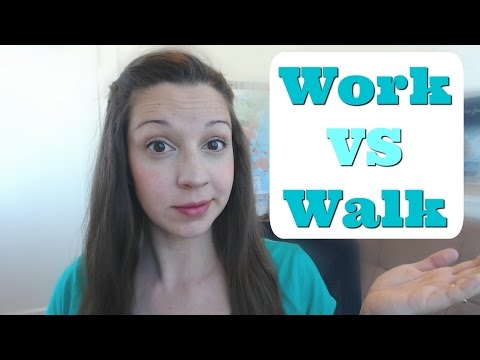 Work VS Walk: Advanced English Pronunciation Lesson