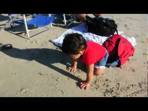 Keerthi on the beach