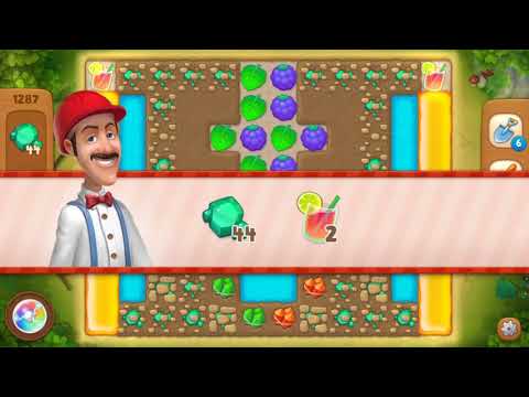 Gardenscapes Level 1287