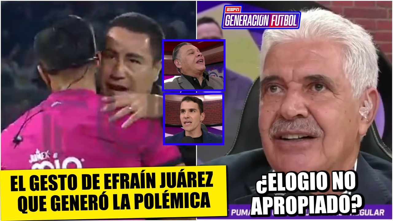 ESTALLÓ POLÉMICA por FRASE de Efraín Juárez al árbitro que pitará FINAL vs Cruz Azul | Generación F