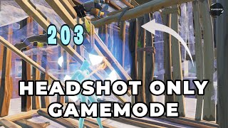 How to Make a Headshot Only Gamemode in 2 Minutes | Fortnite Creative Chapter 3 Season 2