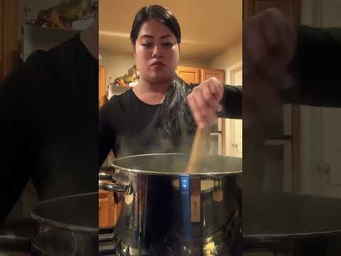 Broccoli Cheddar Soup 🫕 #cooking #food #broccolicheddarsoup