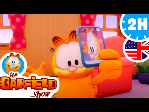 😹 2H funny Garfield compilation 😹