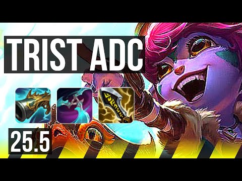 TRISTANA & Rell vs ZERI & Alistar (ADC) | 15/1/1, Legendary | KR Challenger | 25.5