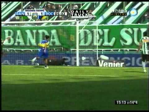 Gol de Silva Boca 1-1 Banfield 2012