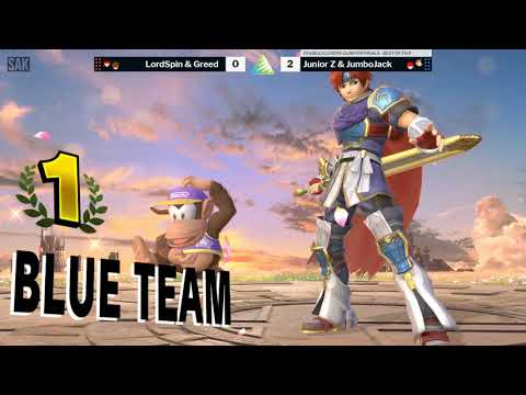 Ascension VIII SSBU Doubles Losers Quarters - LordSpin & Greed (Red) vs Junior Z & JumboJack (Blue)