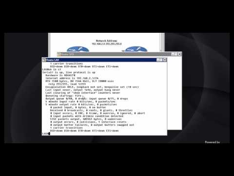 CISCO Network CCNA-4.5.2 - Router configuration - back to back routers - configuring routers part1