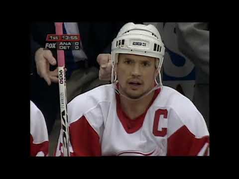 Anaheim Ducks vs. Detroit Red Wings Stanley Cup Western Conference Semi-Finals 5-4-97 GM2