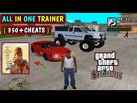 Как установить трейнер в GTA San Andreas на ПК | San Andreas Crazy Trainer | SHAKEEL GTA