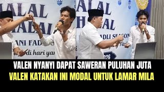 Download lagu Valen Nyanyi Dapat Saweran Puluhan Juta, Valen Katakan Ini Modal Lamar Mila! mp3