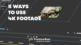 How to Use 4K in 1080 Sequences | Video Editing Tips