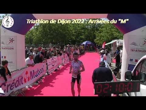 Triathlon de Dijon 2022 : Les arrivées du "M"
