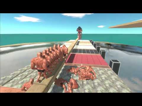 Run Away from the Cannonball - Animal Revolt Battle Simulator