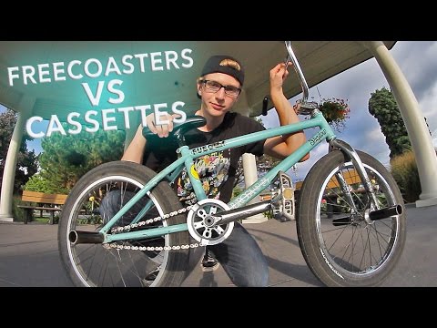 BMX FREECOASTER VS CASSETTE