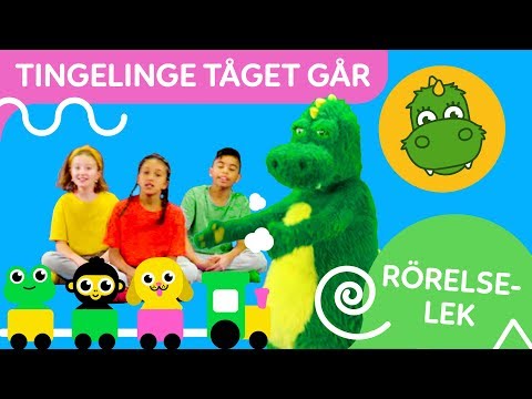 Bolibompa Mini: Rörelselek: Tingelinge tåget går