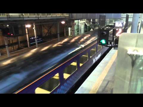 68004 Departing Edinburgh Waverley with 5K14 on 03/04/15
