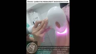 Permanent hair reduction #Diode laser