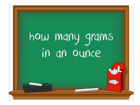 3rd YouTube video about how many grams is 18 oz