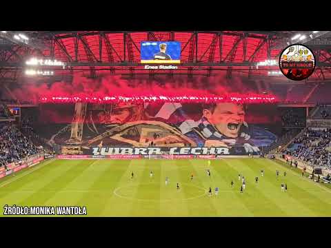 Oprawa Lecha Poznań podczas meczu z Lechią Gdańsk 31.01.2026