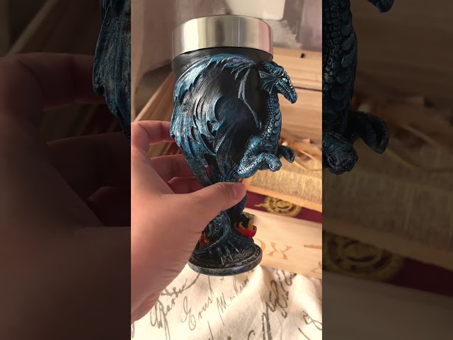 Vídeo relacionado con Vaso que cambia de color House of the Dragon - Producto oficial HOTD, copa de 350ml para bebidas frías, regalo para fans de Targaryen de Game of Thrones