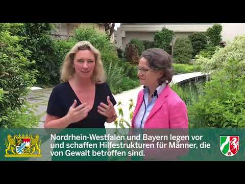 Nordrhein-Westfalen und Bayern: Hilfe für von Gewalt betroffene Männer