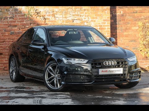 YA17GUF AUDI A6 TDI QUATTRO S LINE BLACK EDITION BLACK 2017