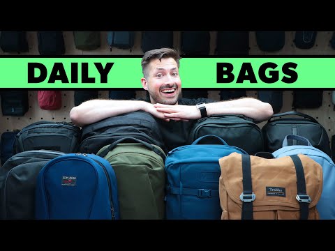 10 More Awesome Everyday Carry Backpacks | EDC from Tom Bihn, EVERGOODS, Aer, Bellroy, and Beyond Video