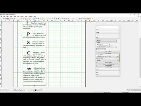 Working with Styles in Scribus 1.4.8
