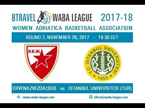 2017-18 BTravel WABA League R7 - Crvena Zvezda - Istanbul Universitesi (29/11)