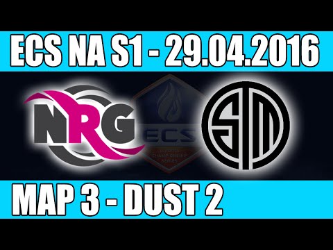 NRG eSports vs TSM | Map 3 (Dust 2) ECS NA Season 1 2016 CS:GO Week 4 (29.04.2016)