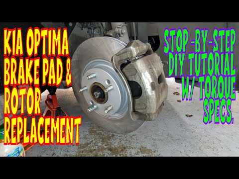 Kia Optima Front Brake Replacement | DIY Pads & Rotors Guide