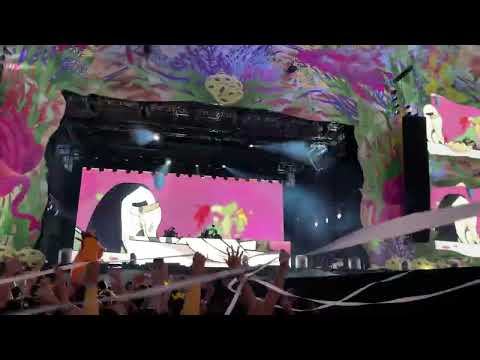 Steve Aoki & DJ Brennan Heart Collab during sunrise at Neversea