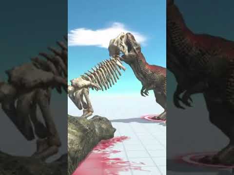 NEW Skeleton Rex vs Trex 2 - Animal Revolt Battle Simulator DDC
