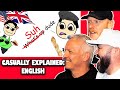 Casually Explained: The English Language REACTION | OFFICE BLOKES REACT!!