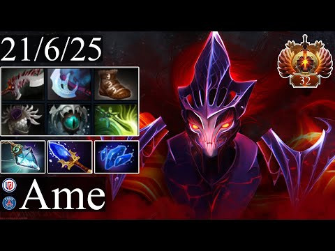 PSG.LGD.Ame - Spectre | Carry Gameplay Dota 2 Patch 7.32d