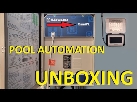 Hayward Omni PL Pool Automation System Unboxing