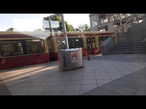 S5 nach Westkreuz abfahrt auf dem Gegengleis (Strausberg gleis 15)