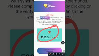 How To Get Free 5000 Diamond 💎 in Free Fire || Free Fire Me Diamond Kaise Le || FF_UV_YT