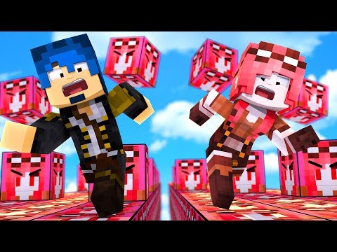 LA CORSA DEI LUCKY BLOCK DI PHERE CATTIVA!!