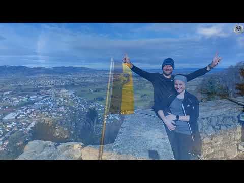 Hohenems Ruine Alt Ems Rundgang Rundumblick Winter