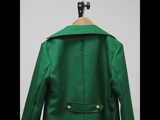 Vídeo relacionado con BPURB Chicos gótico medieval Tailcoat Abrigo Steampunk Victorian Frock Coat Colonial Histórico Chaqueta para Niños (L, Vino tinto)