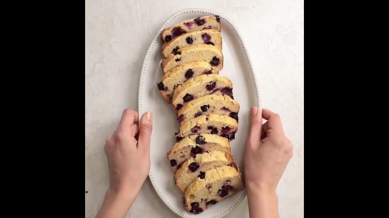 Lemon blueberry bread